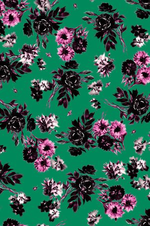 大牌风印花华亿平台图片