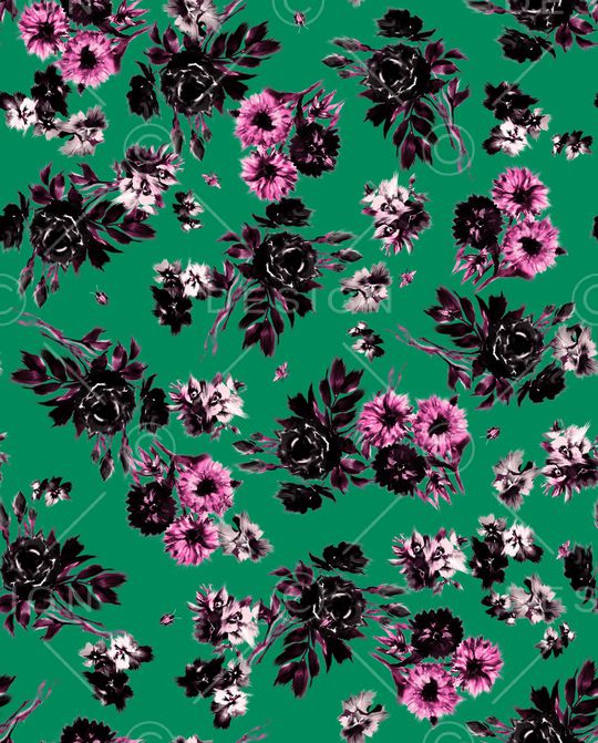 大牌风印花华亿平台图片