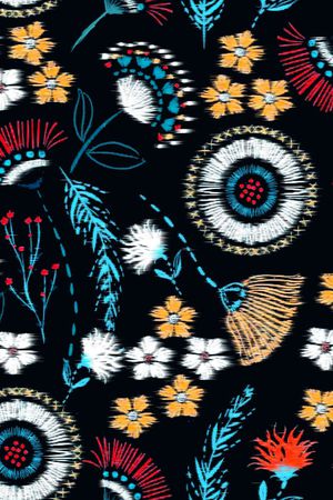 线条印花华亿平台图片