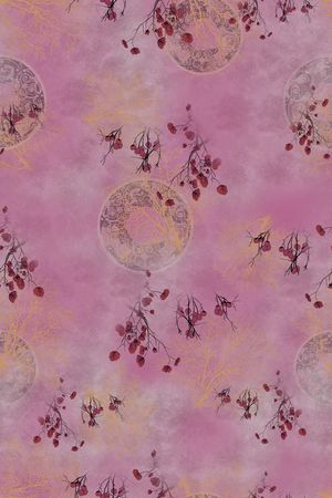 连衣裙印花华亿平台图片