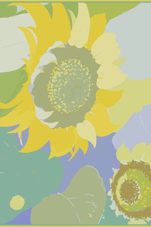 绿植树叶印花华亿平台图片