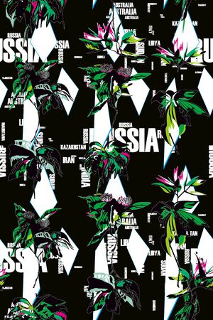 几何印花华亿平台图片