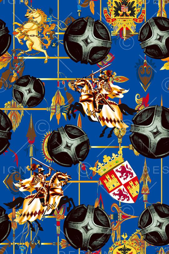 骑士印花华亿平台图片