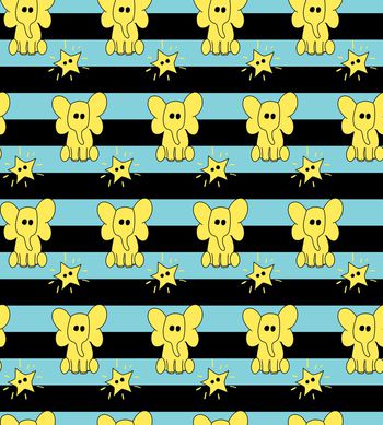 1366727-201004小象星星回路蓝色