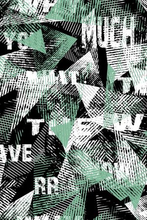 几何印花华亿平台图片