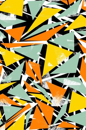 几何印花华亿平台图片