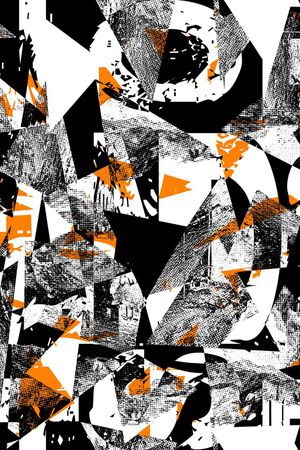 几何印花华亿平台图片