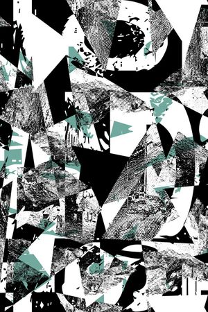 几何印花华亿平台图片