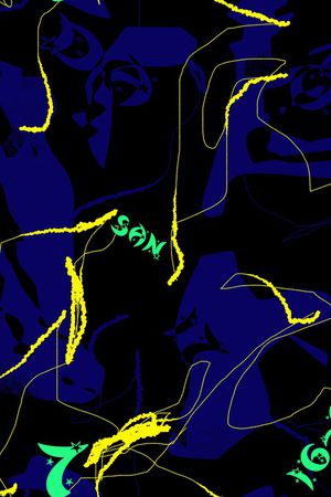 几何印花华亿平台图片