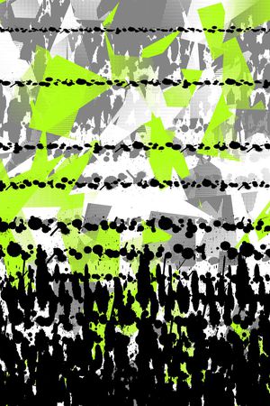 几何印花华亿平台图片