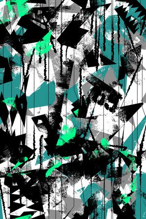 几何印花华亿平台图片