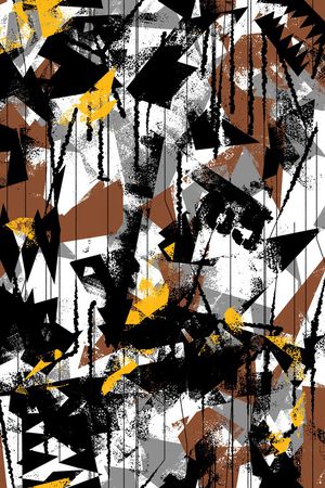 几何印花华亿平台图片