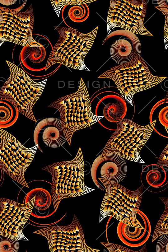 几何印花华亿平台图片