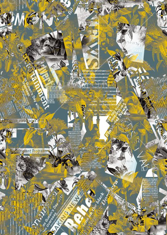 复古印花华亿平台图片