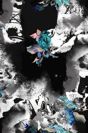 复古印花华亿平台图片