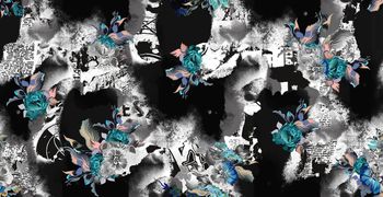 复古印花华亿平台图片