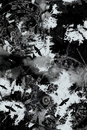 复古印花华亿平台图片