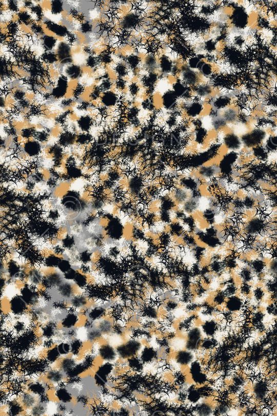 抽象男装印花华亿平台图片