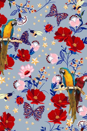 蜜蜂印花华亿平台图片