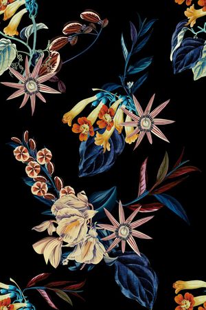 复古印花华亿平台图片