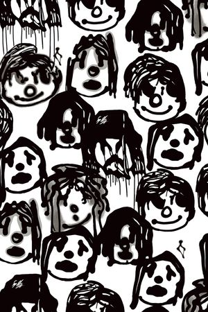 涂鸦印花华亿平台图片