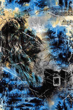 复古印花华亿平台图片