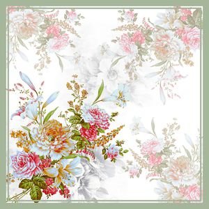 方巾印花华亿平台图片