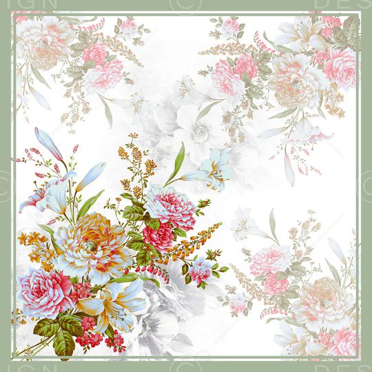 方巾印花华亿平台图片