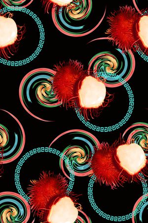 几何印花华亿平台图片