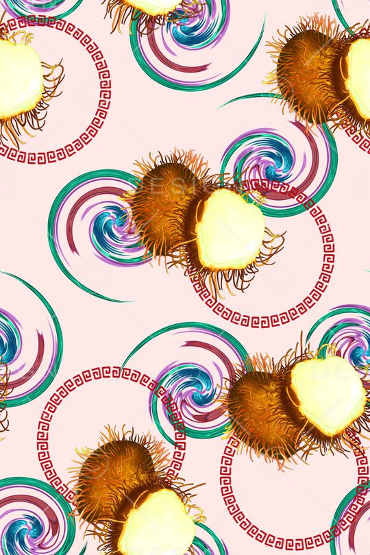 几何印花华亿平台图片