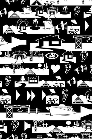 几何印花华亿平台图片