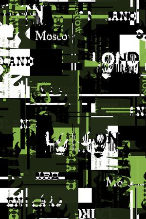 几何印花华亿平台图片