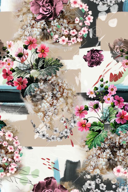 几何印花华亿平台图片