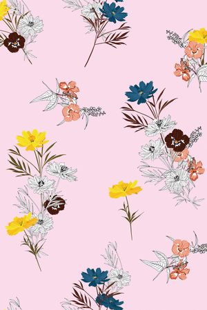 复古印花华亿平台图片