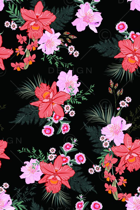 小清新印花华亿平台图片