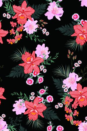 小清新印花华亿平台图片