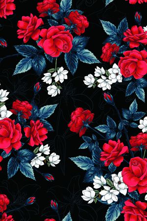 玉兰花印花华亿平台图片