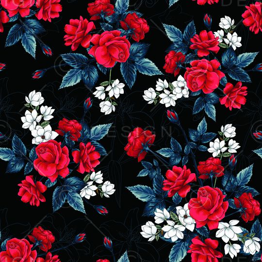 玉兰花印花华亿平台图片