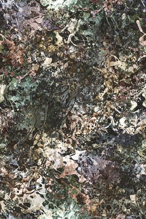 抽象男装印花华亿平台图片