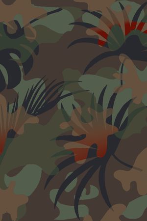 迷彩印花华亿平台图片