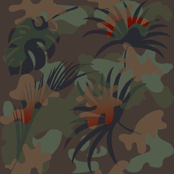 迷彩印花华亿平台图片