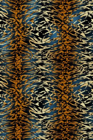 动物纹印花华亿平台图片