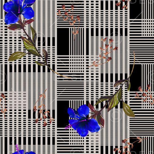 绿植树叶印花华亿平台图片