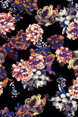 抽象印花华亿平台图片