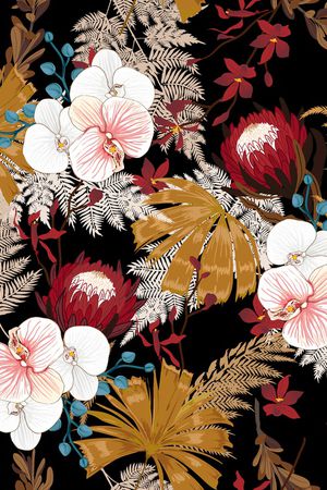 蝴蝶兰印花华亿平台图片