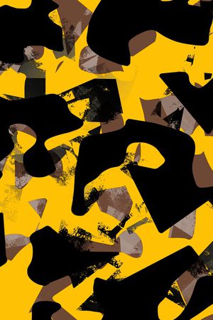 几何印花华亿平台图片