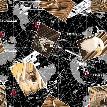 男装满版花印花华亿平台图片