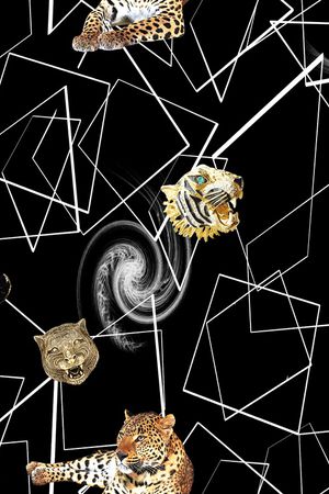 男装满版花印花华亿平台图片