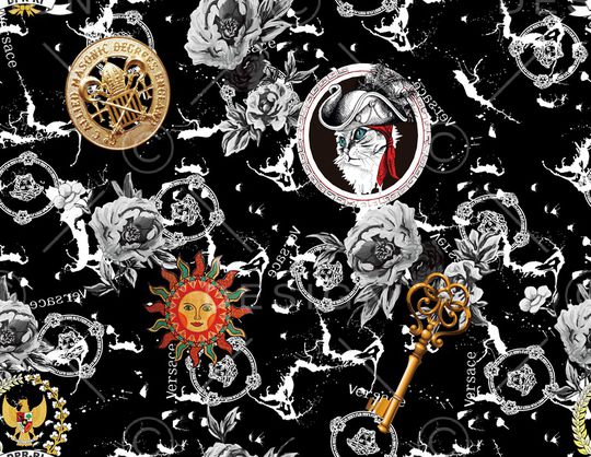 男装满版花印花华亿平台图片