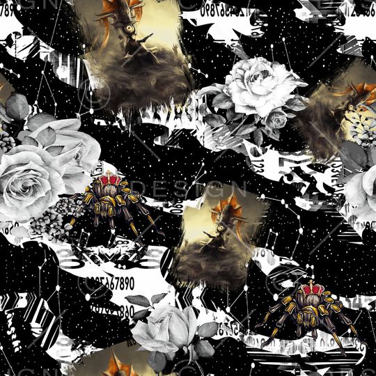 男装满版花印花华亿平台图片